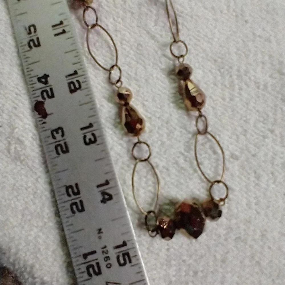 Silvertone bead chain mirror ball necklace
